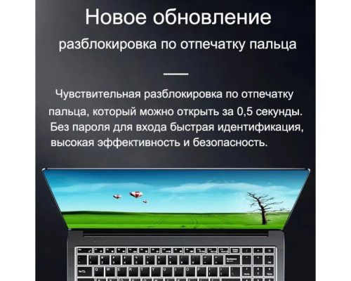 Ноутбук Intel Celeron N5095 (2.0 ГГц), RAM 16 ГБ