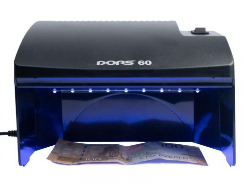 Купить Детектор банкнот DORS 60 (черный) от DORS