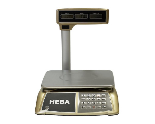 Купить Весы торговые НЕВА НВ-25-1.5-203ЖК со стойкой (ЖК, зеленый индикатор) от Эдельвейс