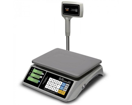 Весы торговые Mertech M-ER 328 ACPX-15.2 "TOUCH-M" (LCD, USB/RS-232)