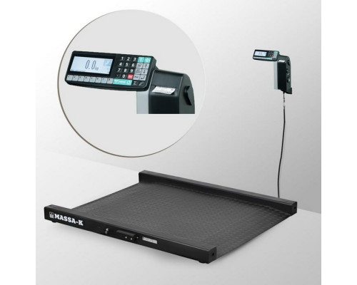 Купить Весы платформенные с печатью этикеток Масса-К 4D-LM-10/10-2000-RL от Масса-К