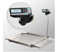 Весы платформенные с пандусом с печатью этикеток Масса-К 4D-LA.S-10/10-500_RP