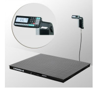 Весы платформенные с печатью этикеток Масса-К 4D-PM-12/10-1500-RL