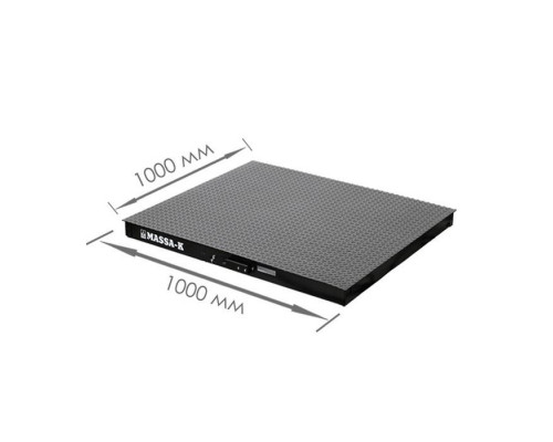 Купить Весы платформенные с печатью этикеток Масса-К 4D-PM-10/10-500-RP от Масса-К