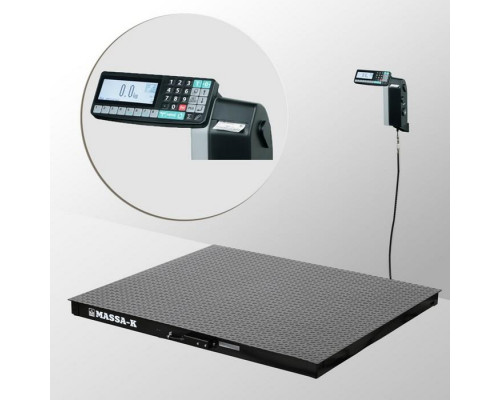Купить Весы платформенные с печатью этикеток Масса-К 4D-PM-10/10-500-RL от Масса-К