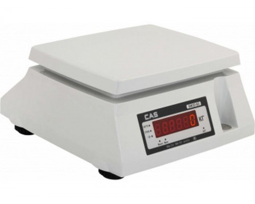Купить Весы фасовочные CAS SWII-30DD "Fish tray" (RS-232) от CAS