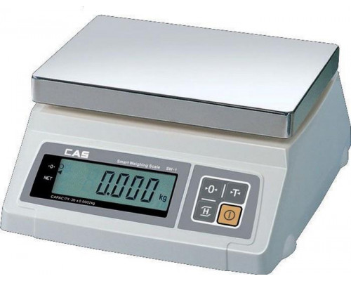 Весы фасовочные CAS SW-20 "SUS tray" (RS-232)
