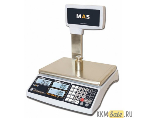 Купить Весы торговые MAS MR1-15Р от MAS