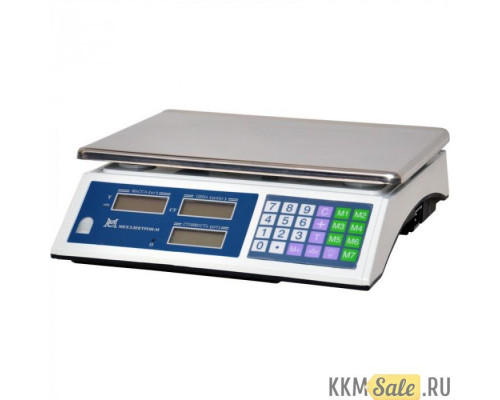 Купить Весы торговые МЕХЭЛЕКТРОН-М ВР4900-15-2Д-АБ 02 (LCD) от Мехэлектрон-М