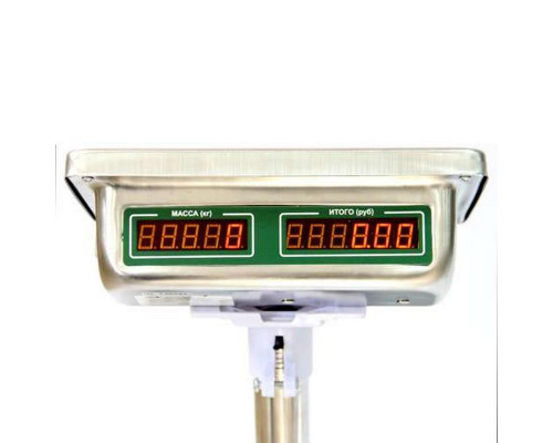 Купить Весы напольные торговые МИДЛ МП 60 МЖА Ф-3 (10/20; 400х500; нерж.) "Красная армия" от МИДЛ
