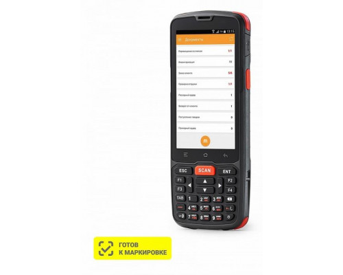 Купить Терминал сбора данных АТОЛ Smart.Slim (2D, 1/8Gb, WiFi/BT, БП, Andr.7, ПО DataMobile Стандарт Pro) от Атол