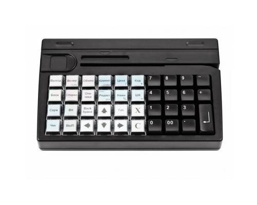 Купить POS клавиатура Posiflex KB-4000 (PS/2, MSR) от Posiflex